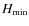 $H_{\rm min}$