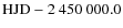 ${\rm HJD}-2~450~000.0$