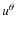 $u^{\theta}$