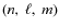 $(n,~\ell,~m)$