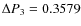 $\Delta P_3=0.3579$