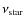$\nu_{\rm star}$