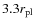 $3.3r_{\rm pl}$