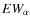 $EW_{\alpha}$