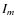 \ensuremath{I_{\ensuremath{m}}}