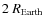 $2~R_{\rm Earth}$