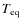 $T_{{\rm eq}}$