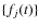$\{f_j(t)\}$