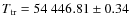 $T_{\rm tr}=54~446.81\pm0.34$