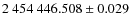 $2~454~446.508\pm0.029$