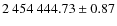 $2~454~444.73\pm0.87$