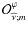 ${\mathcal O}_{{\widehat \nu};m}^{\varphi}$