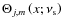 $\Theta_{j,m}\left(x;\nu_{\rm s}\right)$