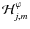 ${\mathcal H}_{j,m}^{\varphi}$
