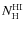 $N_{\rm H} ^{\rm HI}$