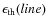 $\epsilon_{\rm th}(line)$