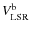 $V_{\rm LSR}^{\rm b}$