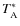 $T_{\rm
A}^{*}$