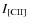 $I_{\rm [CII]}$