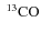$~{\rm ^{13}CO}$