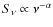 $S_{\nu} \propto \nu^{-\alpha}$