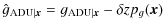$\displaystyle %
\hat{g}_{{\rm ADU}\vert{\vec x}} = g_{{\rm ADU}\vert{\vec x}} - \delta zp_{g}({\vec x})$