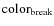 ${\rm
color}_{\rm break}$
