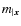 $m_{\vert{\vec x}}$