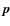 ${\vec p}$