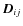 ${\vec D}_{ij}$