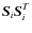 ${\vec S}_i {\vec S}_i^T$