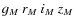 $g_M\ r_M\ i_M\ z_M$