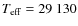 $T_{\rm eff}= 29~ 130$