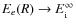 $E_{e}(R)\rightarrow E_{\rm i}^{\infty}$
