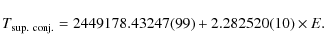 \begin{displaymath}
T_{{\rm sup.~conj.}}=2449178.43247(99)+2.282520(10)\times E.
\end{displaymath}