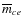 $\overline{m}_{ce}$