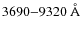 $3690{-}9320~\rm\AA$