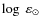 $\log~\varepsilon_{\odot}$