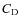 $C_{\rm D}$