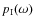 $p_{{\rm I}}(\omega )$