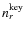 $n_r^{\rm key}$