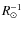 $R^{-1}_\odot$