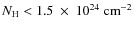 ${N}_{\rm
H}<1.5~\times~ 10^{24}~{\rm cm}^{-2}$