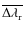 $\overline{\Delta\lambda_{\rm r}}$