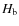 $H_{\rm b}$