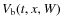 $V_{\rm b}(t,x,W)$