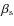 $\beta_{\rm s}$