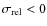 $\sigma_{\rm rel}<0$