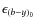 $\epsilon _{(b-y)_0}$
