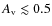 $A_{\rm v}\lesssim 0.5$